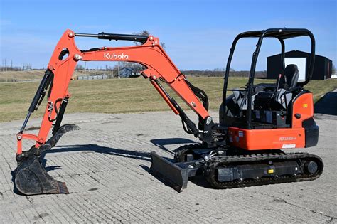 kubota 33 mini excavator|kubota kx033 4 buckets.